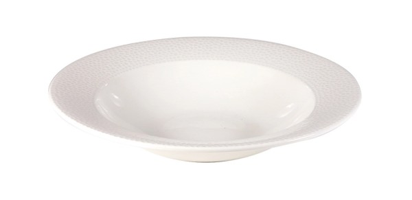 Isla White Teller tief Fahne 24.9cm