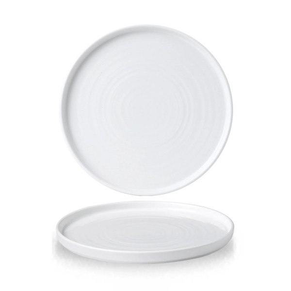 Chef's Plates White Walled Teller flach 26cm