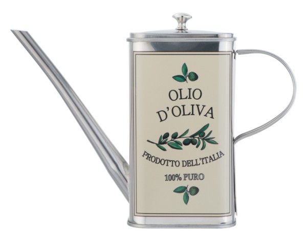 Ölkanne m.Deckel 0.5 l quadr.