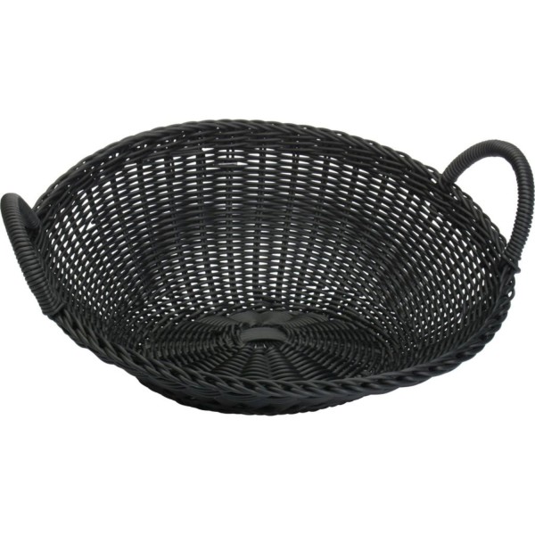 Korbschütte, schwarz, D42x18,5cm
