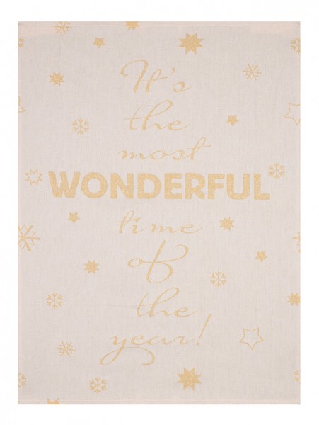 WONDERFUL LUREX GESCHIRRTUCH MEYER-MAYOR goldgebl