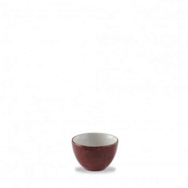 Stonecast Patina Red Rust Zuckerschale 22.7cl 9.8cm H6.2cm