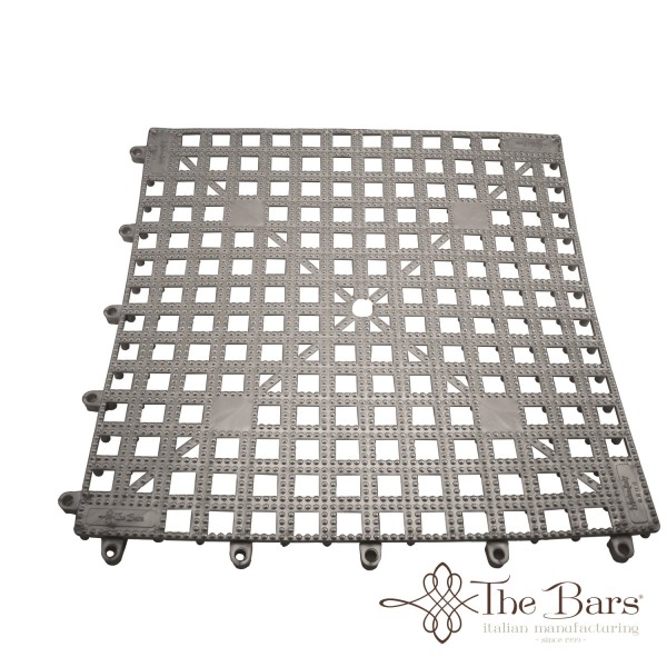 Interlocking Matten Silver