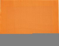 Tischset Rahmen, eckig, orange, 32x42cm