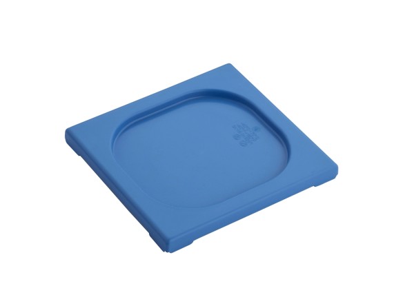 GN Deckel 1/6 Polypropylen blau-