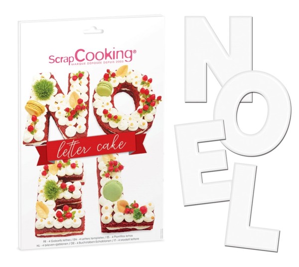 Set Buchstaben Kuchen NOEL