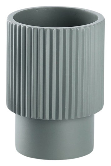 Zahnputzbecher Stripes grün ø8