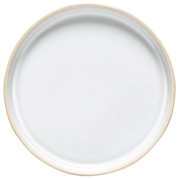 Nótos Teller D15cm H2.1cm weiss/sand