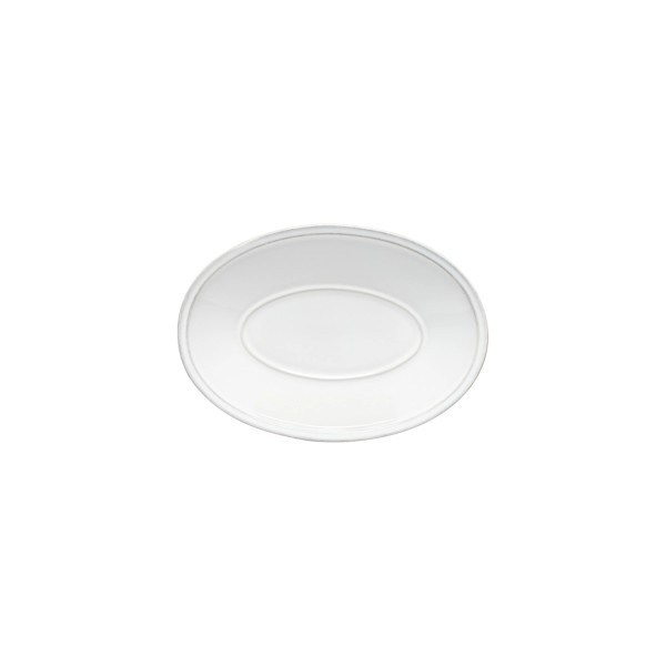 Friso Teller oval 20x13.6cm H2.9cm Steinzeug weiss