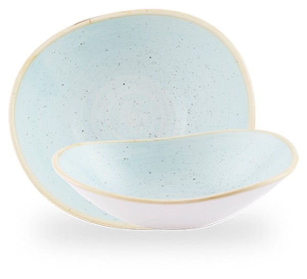 Stonecast Duck Egg blue Organic Schüssel D23cm