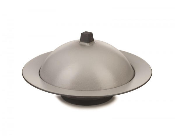 Equinoxe Dim-Sum Set(Cloche/Unt. tief), Ø22 cm 25cl, pfeffer