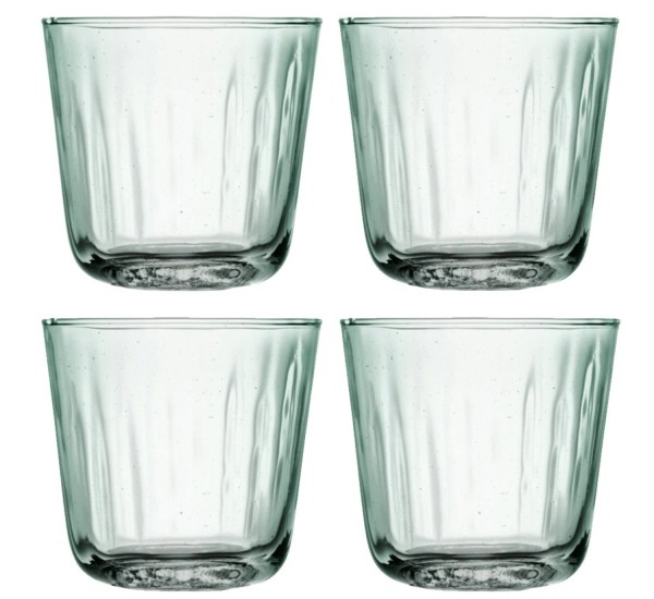 4er Set Mia Becher 250ml - recy. Optik