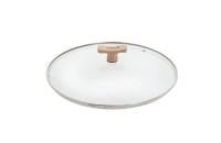 Glasdeckel mit Holzknopf D:24cm passend zu 8780+8788