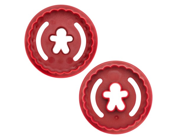 Linzer-Ausst.Lebkuchen.ø5.5rot