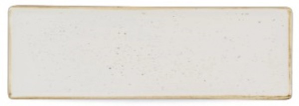 Stonecast Barley White Platte rechteckig 32.3x10.5cm