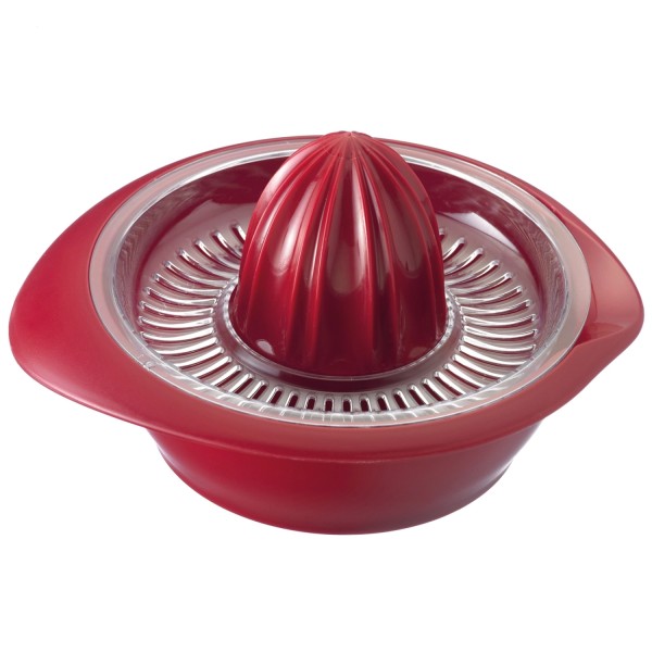 Zitrus- und Orangenpresse Limetta, rot, 0.5 l