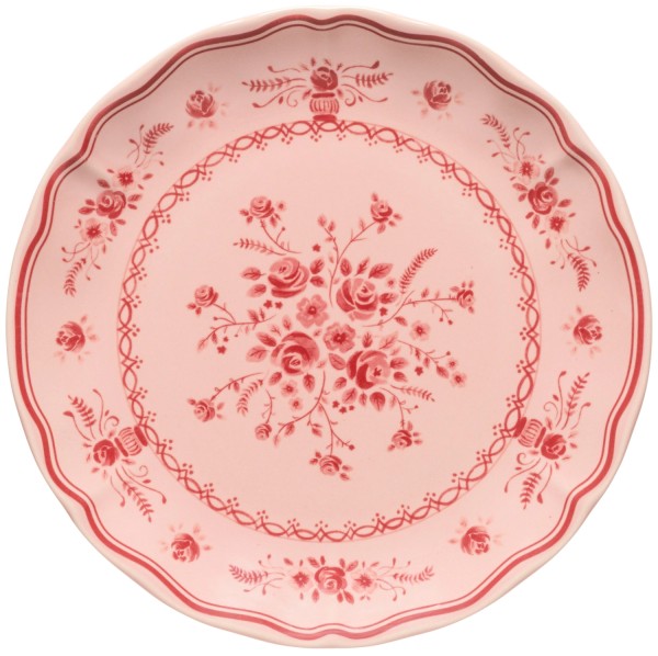 Vila Teller D21cm H2.5cm pink rot