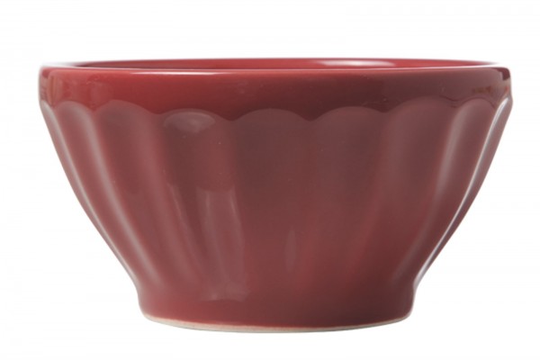 Facetta Schüssel bordeaux, Ø 14 x 7.5 cm