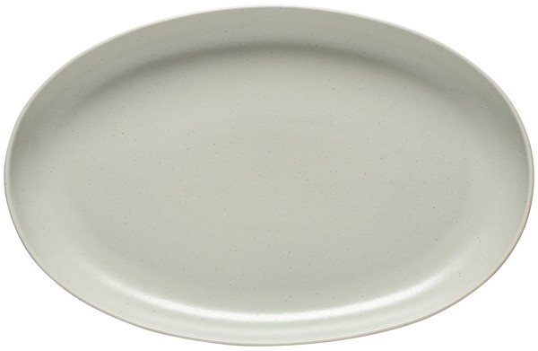 Pacifica Teller oval 40.8x26.3cm H4.5cm oyster grey