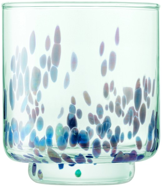 2er Set Sea Glass Trinkglas 350ml ocean blues