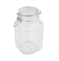 Glas 12x12cm, H22cm, 2 Liter