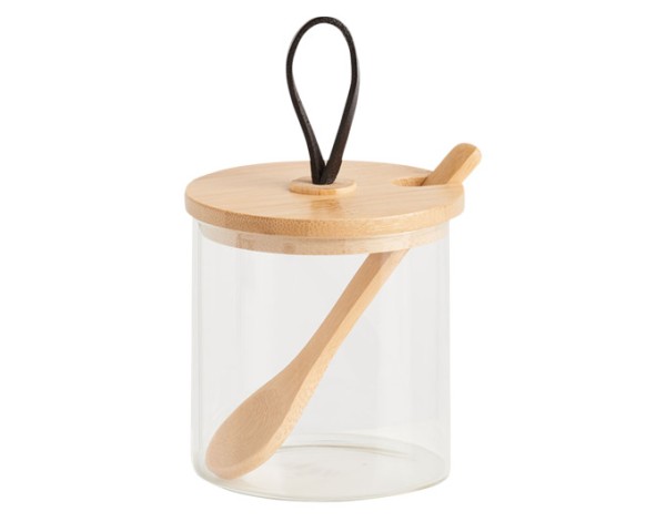 Vorratsglas m.Bambusd. 0.32l