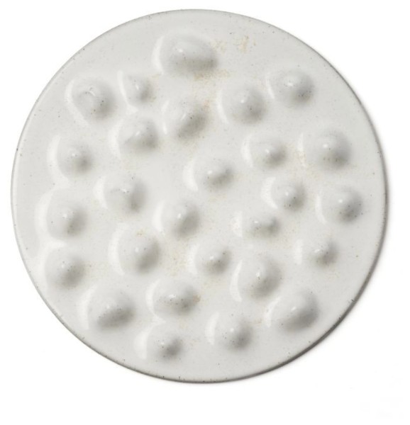 Dolmen Felsenteller D21cm weiss