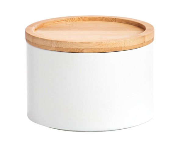 Vorratsdose weiss Bamboo