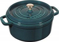 Cocotte 24 cm, rund, La-Mer, Gusseisen