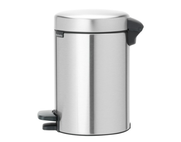 Treteimer matt steel FPP 5l