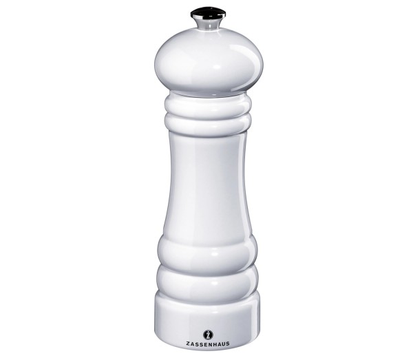 Pfeffermühle Berlin 18 cm weiss glänzend