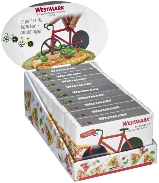 Display mit 9 Stk. Pizzaschneider