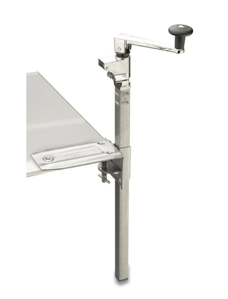 Dosenöffner für Tisch Edelstahl max H Dose 30cm