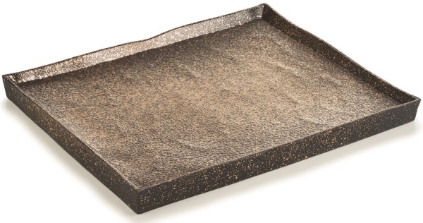 Solstice Platte 21x17.5x1.5cm gold-kosmos