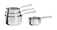 4er Set MILADY Set Stielkasserolle D:14,16,18,20cm Induktion