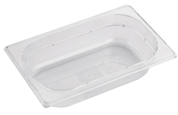 GN Behälter 1/4 Polycarbonat H6.5cm transparent