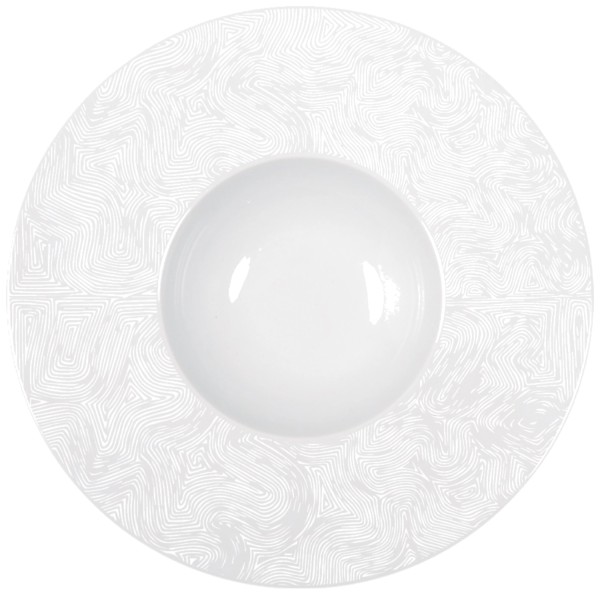 Pura Gourmetteller tief D25cm weiss