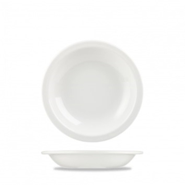 Nova White Suppenteller mit Rand 21cm 49cl