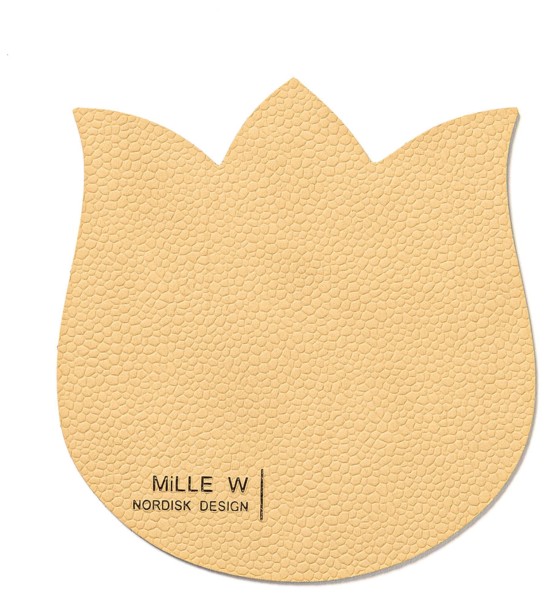 Untersetzer tulpe beige
