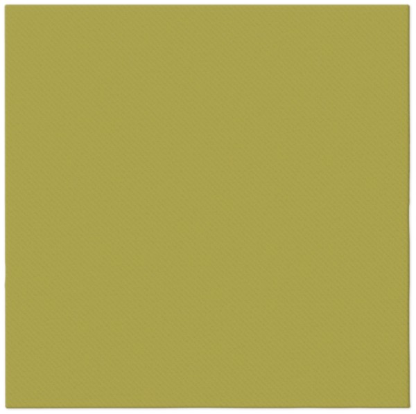 Servietten Dinner 50x Monocolor olive 40x40cm
