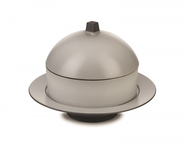 Equinoxe Dim-Sum Set m. Unters. tief, Ø 22 cm, Pfeffer