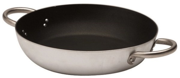 Bratpfanne antihaftbeschichtet 2 Griffe D32cm H7cm