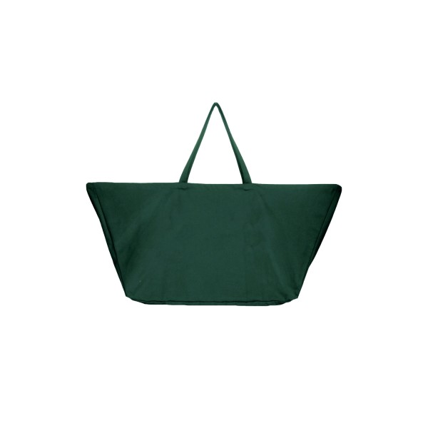 Big Long Tasche 35x45x90cm dark green Biobaumwolle