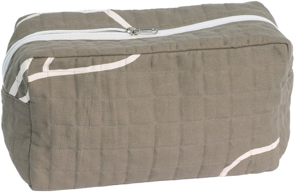 Reconnect Necessaire 28x16x13cm clay Biobaumwolle