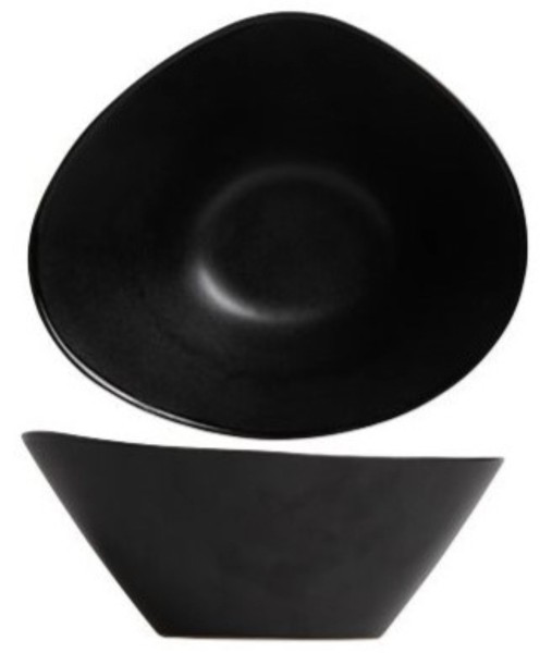 Vongola Schale schwarz, 14 x 12 x 4.5cm