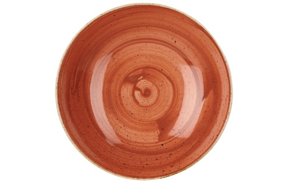 Stonecast Spiced Orange Coupe Teller tief 18.2cm