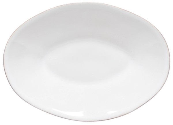 Aparte Teller oval 19.7x14cm H3.2cm weiss