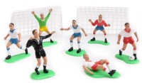 9 Stk. Deko Fussballfiguren