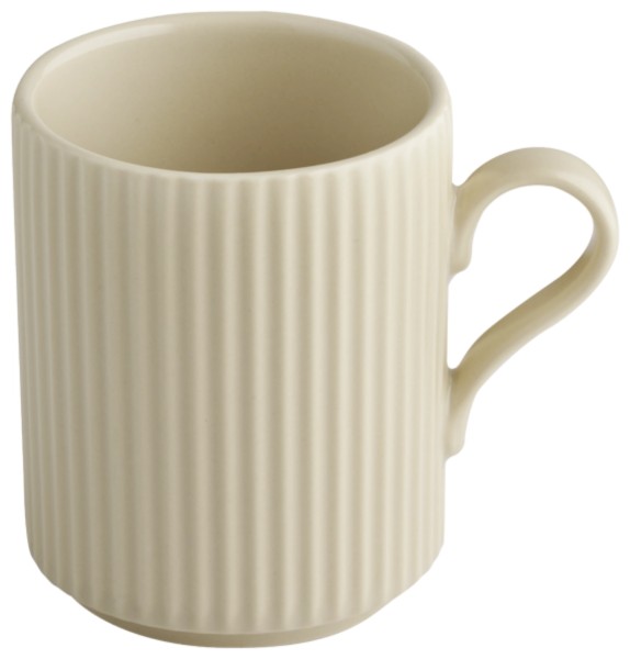 The Grid Kaffeebecher D7.5cm H9.5cm 240ml sand