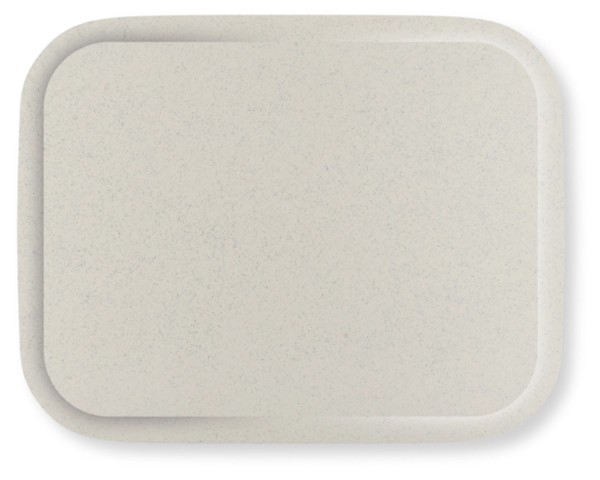 Smart Tablett Rocca Grain 46x36cm massif grey